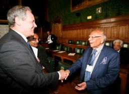 Ram Jethmalani In conversation with at the House of Commons