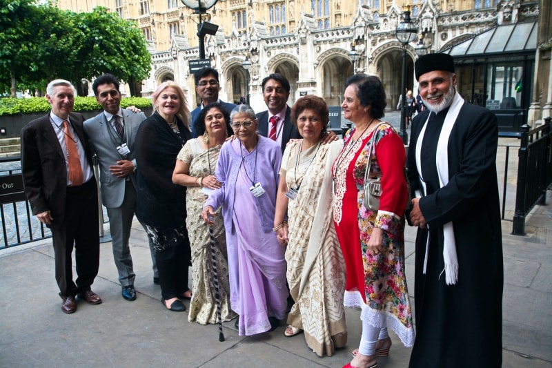 Ram Jethmalani In conversation with at the House of Commons